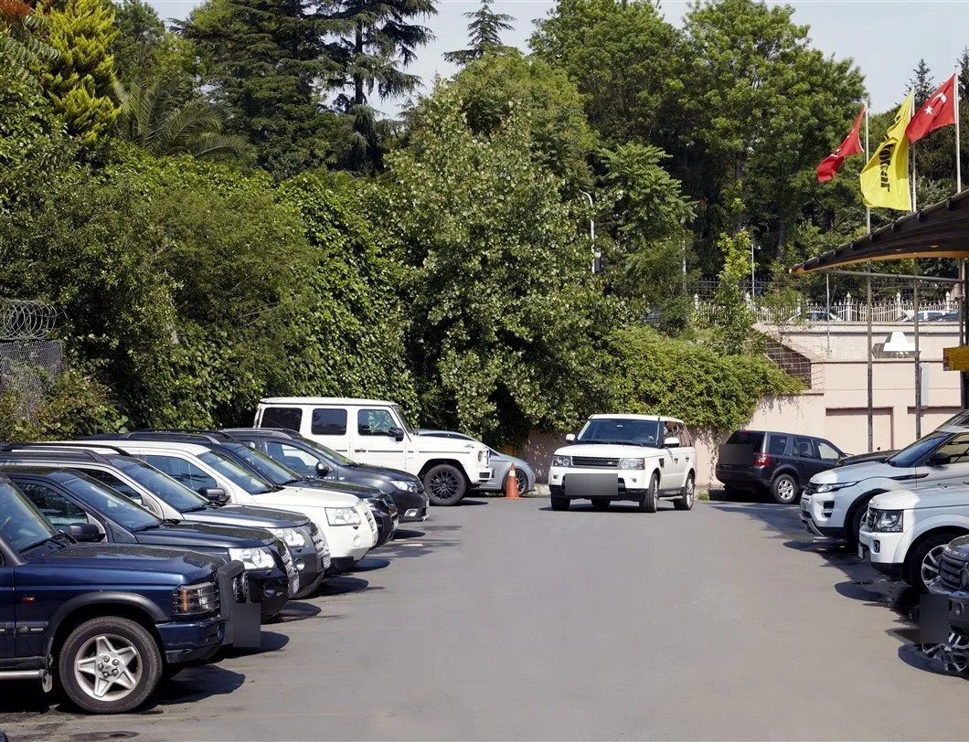 Araç kabul alanı